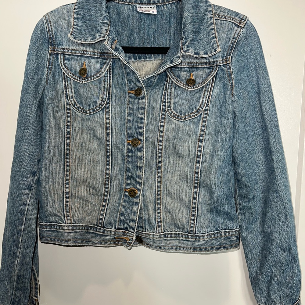 Converse Blue Denim Jean Jacket
